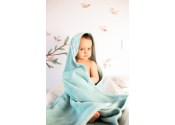 Ręcznik kąpielowy dla niemowląt z kapturkiem frotte 100x100 CEBA BABY