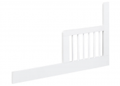 Uniwersalna biała barierka ochronna do łóżeczka dziecięcego KLUPŚ
