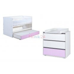 Zestaw mebli DALIA PINK firmy KLUPŚ