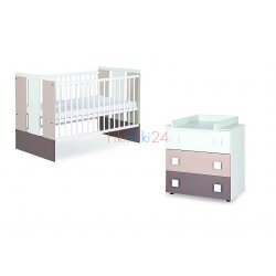 Zestaw mebli PAULA LATTE firmy KLUPŚ