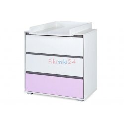Komoda z przewijakiem DALIA PINK