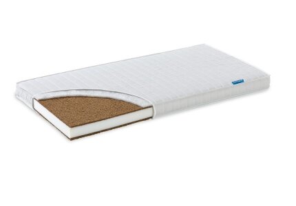FIKI MIKI Materac LUX kokos pianka kokos 120x60