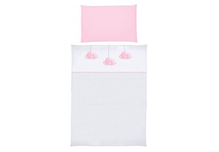 ALBERO MIO Pościel OBŁOCZKI różowe C-2 H247